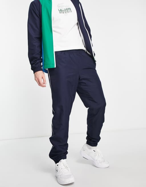 Men's Lacoste SPORT Lightweight Fabric Tracksuit Trousers