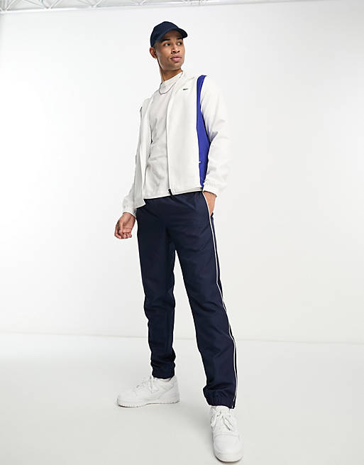 Lacoste tracksuit set in white | ASOS