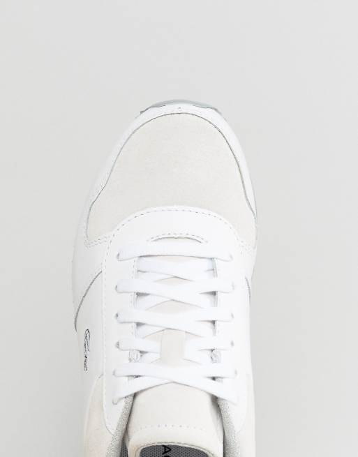 Lacoste Trajet Sneakers In Off White ASOS