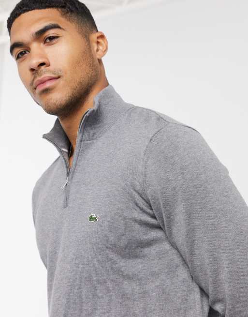 lacoste trui met rits
