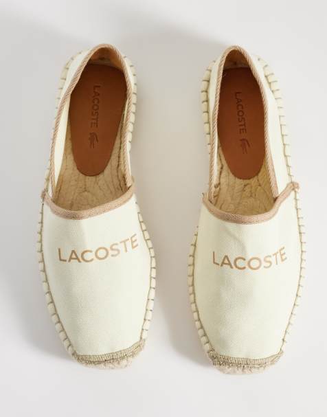 Lacoste - Uhabia - Espadrilles beige con logo - view 1