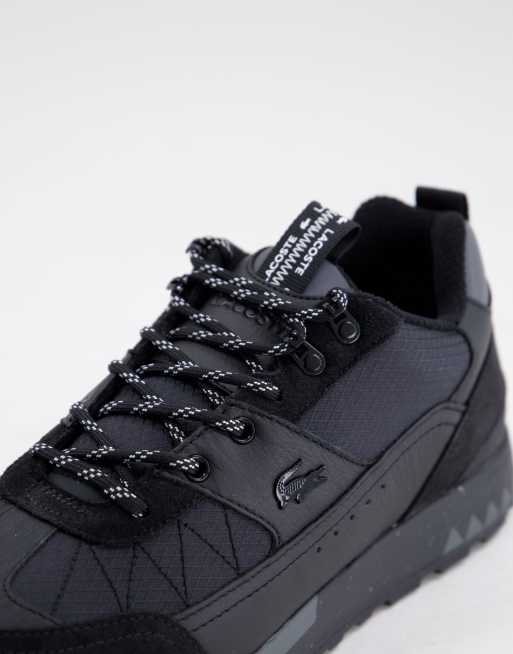 Lacoste – Urban Breaker – Niedrige Sneaker in Schwarz, 4 von 4