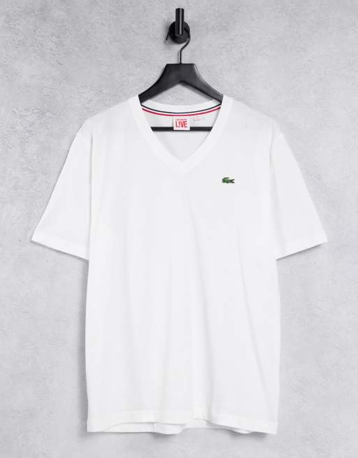 Lacoste v deals neck shirts