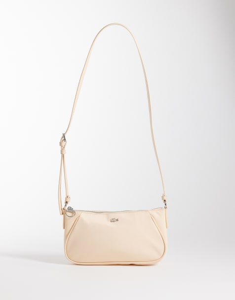 Lacoste – Verstellbare Schultertasche in Hellrosa - view 1
