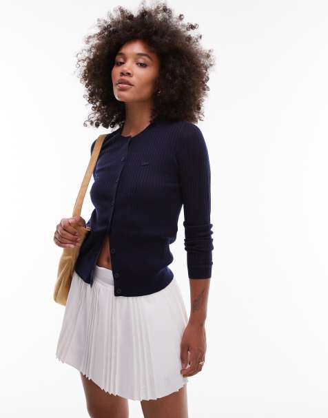 Lacoste - Vest in marineblauw - view 1