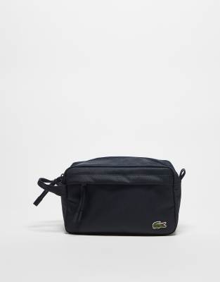 Lacoste Lacoste wash bag in black