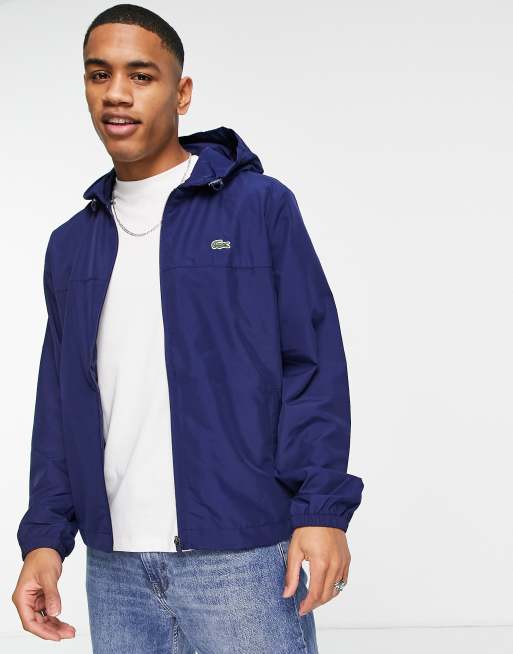 Lacoste windbreaker hot sale mens