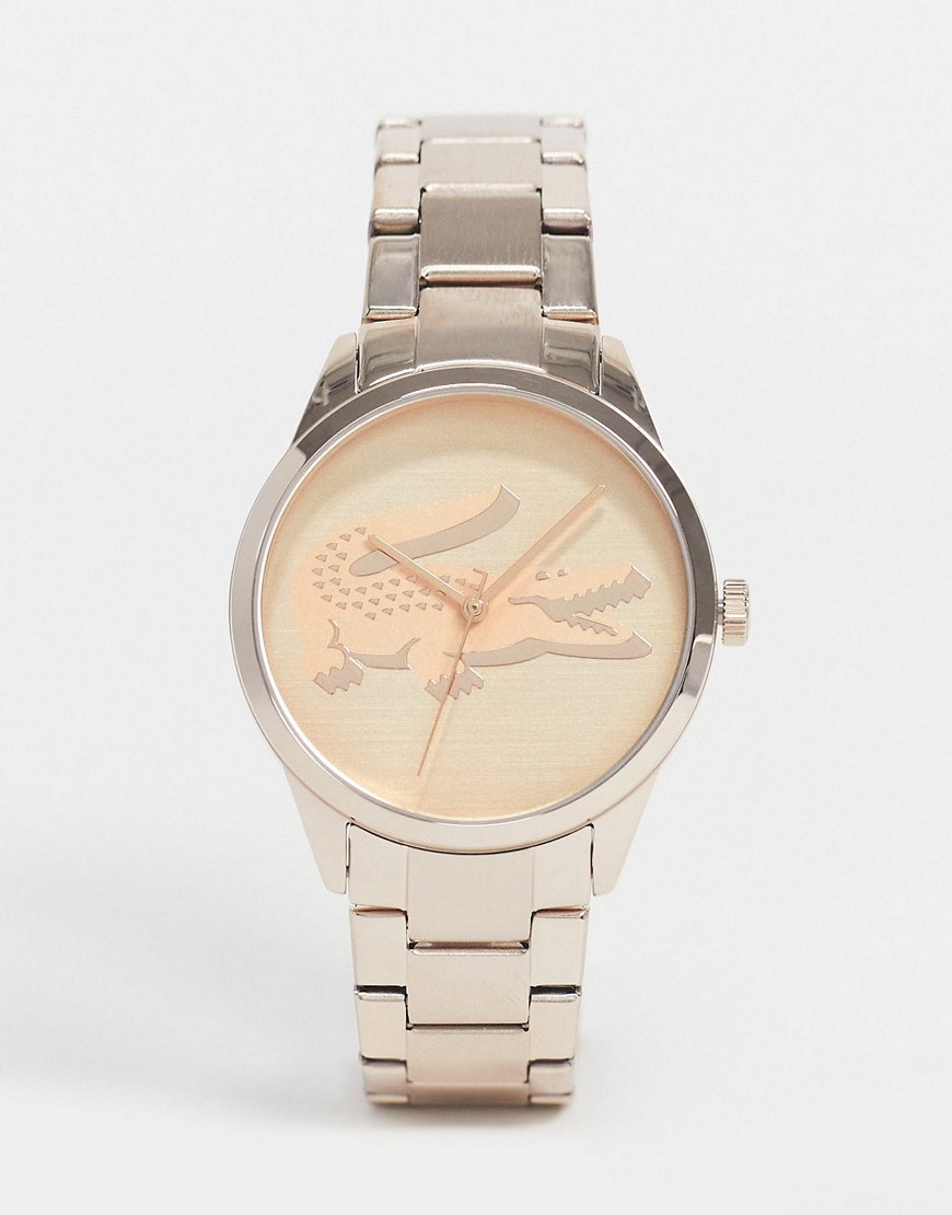 Lacoste Womens Ladycroc Bracelet Watch In Rose Gold 2001172