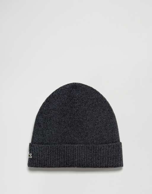 Lacoste best sale bonnet gris