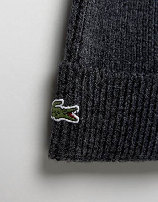 Lacoste discount bonnet gris