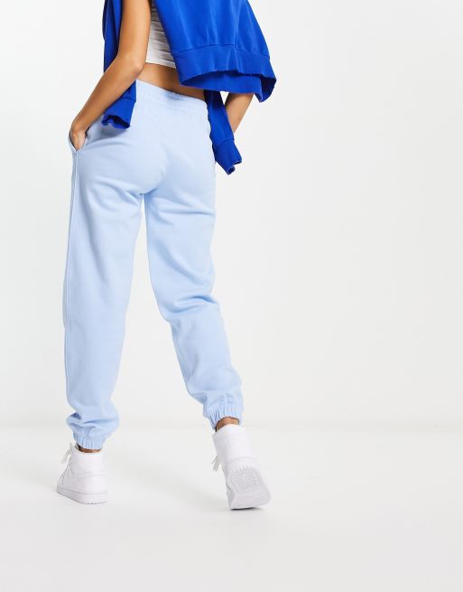 Lacoste x Bridgerton joggers in light blue ASOS