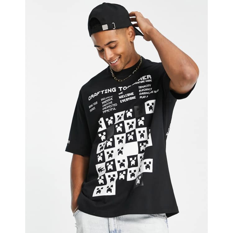 Lacoste x Minecraft Men's Logo Graphic T-Shirt - Macy's