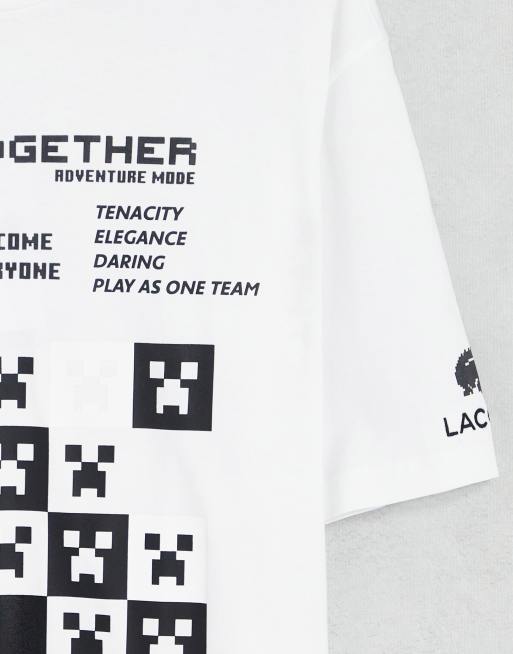 Lacoste X Minecraft T-Shirt