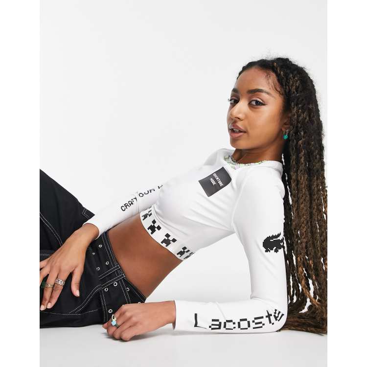 Women's Lacoste LIVE x Minecraft Sports Bra