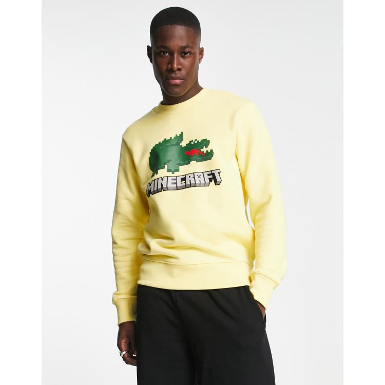 Men's Lacoste Yellow Lacoste x Minecraft T-Shirt – The Spot for