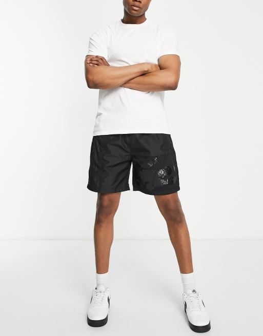 Lacoste x Minecraft shorts in black