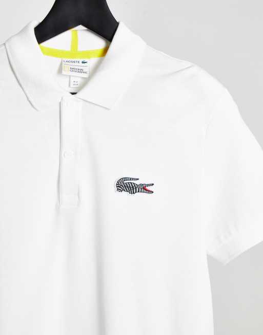 lacoste white croc