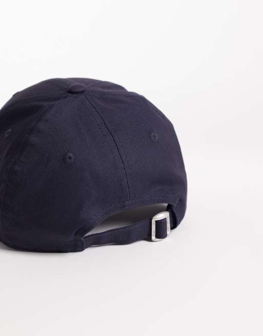 Lacoste x New Era 9forty logo cap in navy | ASOS