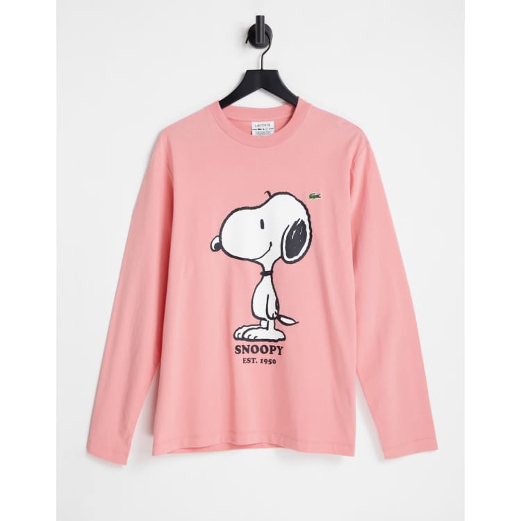 Pink peanuts online sweatshirt