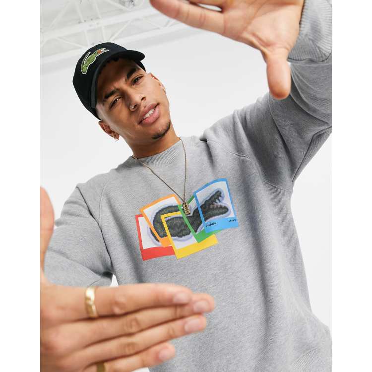 lacoste x polaroid