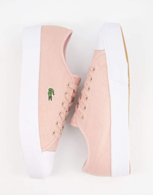 Lacoste zaine plus grand in pink | ASOS