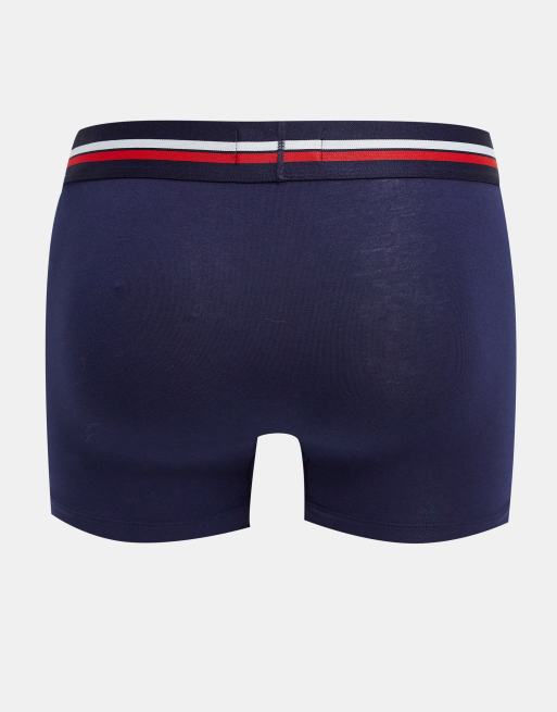 Lacoste – Zestaw 3 par bokserek w kolorze granatowym/białym/w paski, 2 z 4