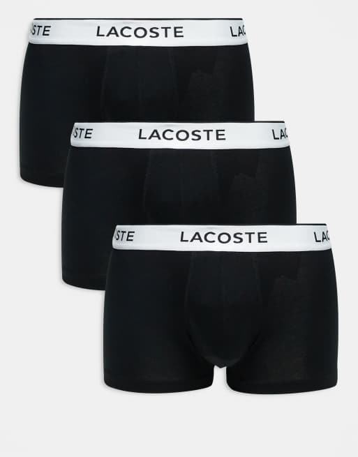Lacoste – Zestaw 3 par bokserek w różnych kolorach 