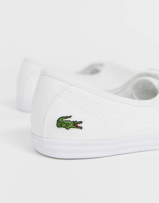 Lacoste deals ziane canvas