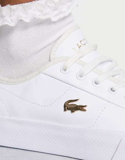 Lacoste - Ziane Grand - Baskets à plateforme - Blanc, 3 de 4