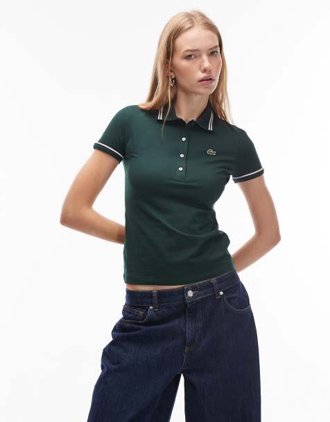 Lacoste – Zielona koszulka polo - view 1