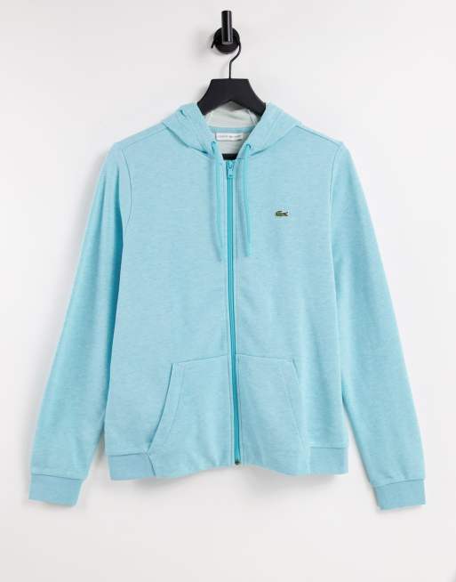 Lacoste Men's Full Zip Sweatshirt - Blue - Sweatshirts