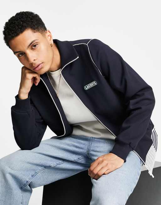 Lacoste zip thru sweat