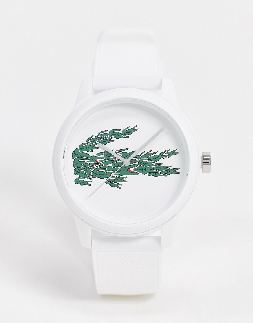 LACOSTE 12.12 WATCH WITH LOGO DIAL-WHITE,2011039