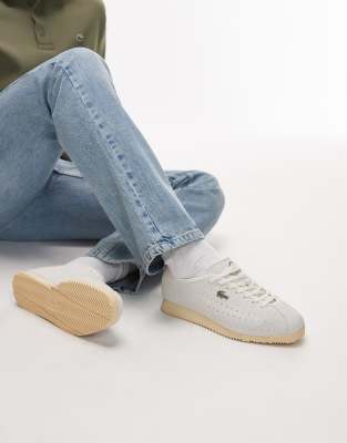 Lacsote club low trainers in cream