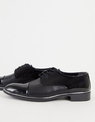 фото Лакированные туфли на шнуровке bolongaro trevor-черный