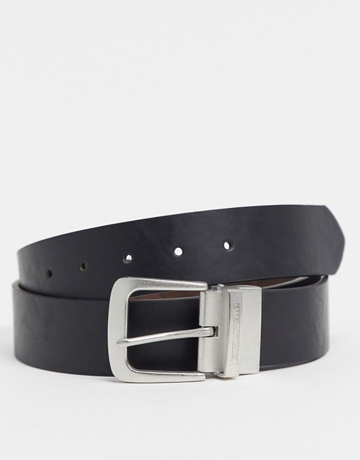 Lambretta leather reversible belt