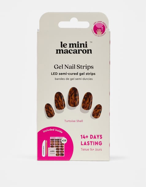 Láminas de gel para manicura semipermanente Tortoise Shell de Le Mini Macaron - view 1