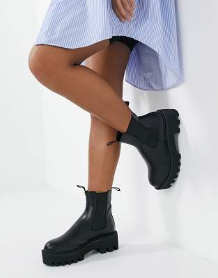 bottes grosse semelle
