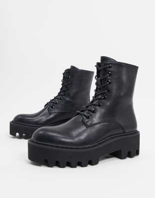 lamoda chunky boots