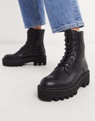 lamoda black oxford shoes