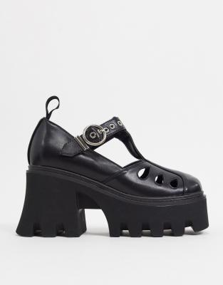 chunky platform mary janes