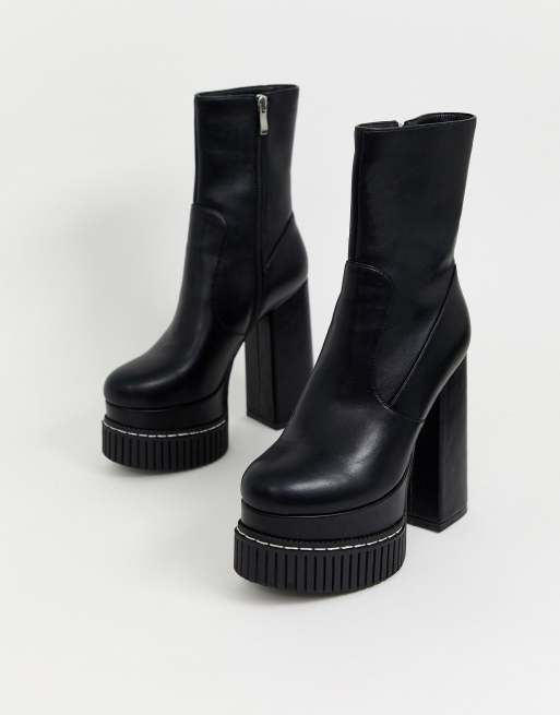 Platform creeper boots best sale