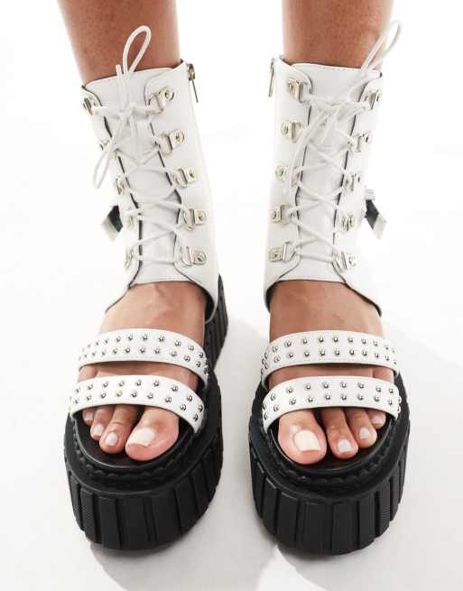 Sandalen met veters hotsell
