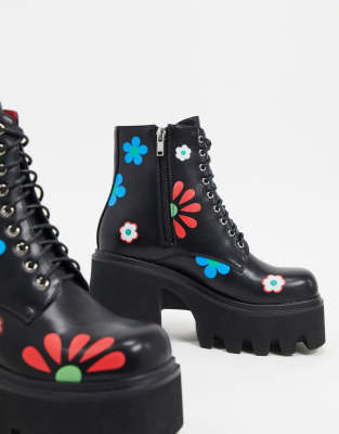 lamoda flower shoes