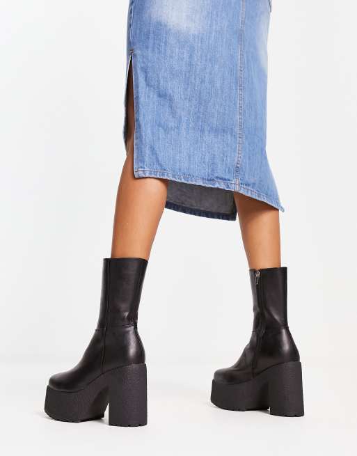 Lamoda chunky outlet boots