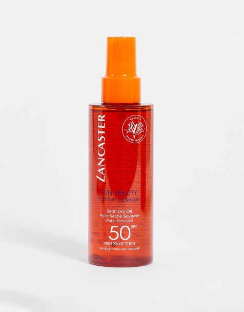 Lancaster - Sun Beauty Fast Tan Optimizer - Huile sèche soyeuse SPF 50 150 ml - view 1