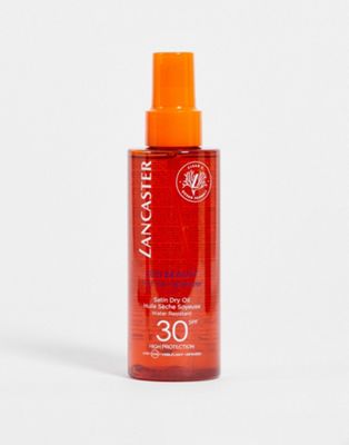 Lancaster Sun Beauty Fast Tan Optimizer Satin Dry Oil SPF30 150ml - ASOS Price Checker
