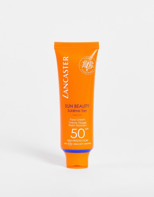 Demon mooi US dollar Lancaster - Sun Beauty - Zonnebrandcrème voor het gezicht met SPF50 50ml |  ASOS