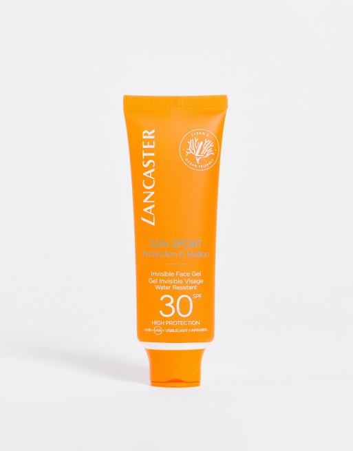 Bijbel Historicus Arresteren Lancaster - Sun Sport - Onzichtbare zonnebrandgel voor het gezicht met  SPF30 50ml | ASOS