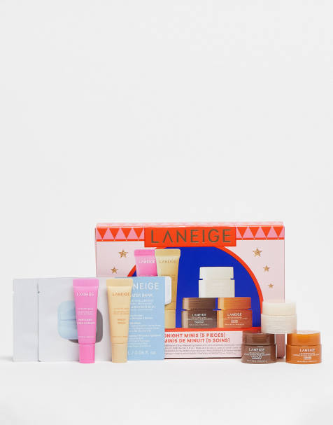 LANEIGE Lip Sleeping Mask & Lip Glowy Holiday Set (Berry, Vanilla, Sweet Candy) - view 1